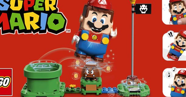 Super Mario meghódította a Lego birodalmát